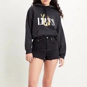 Levi's Premium Ribcage Jean Shorts sz 27